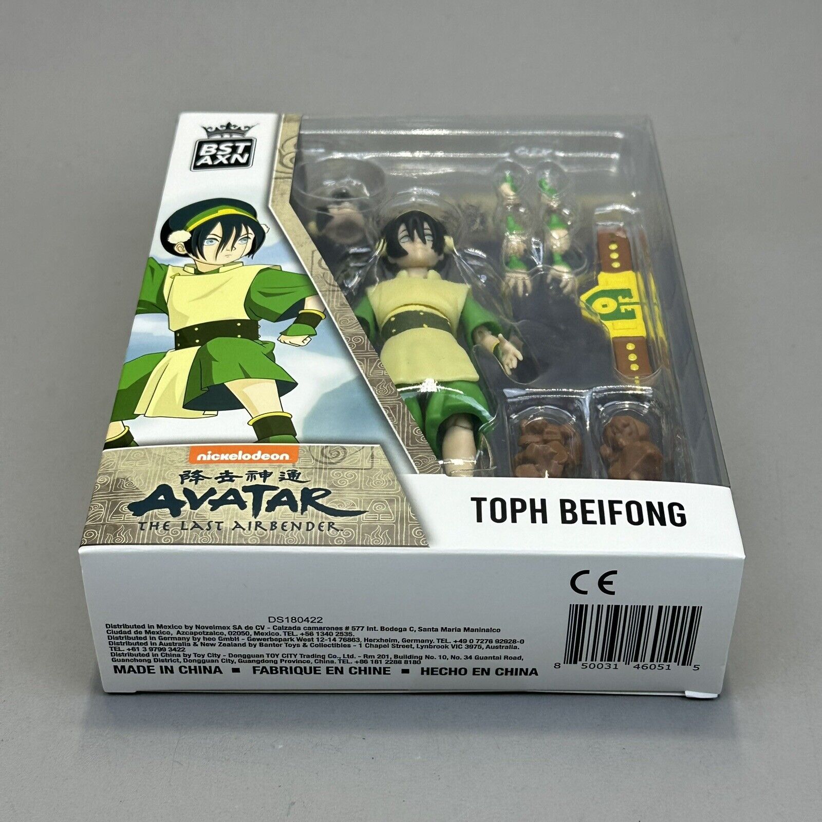 The Loyal Subjects BST AXN Avatar The Last Airbender Toph 5" Action Figure - New