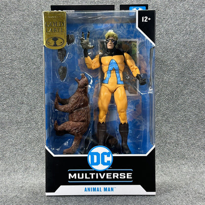 McFarlane DC Multiverse Gold Label ANIMAL MAN  7" Action Figure - Brand New