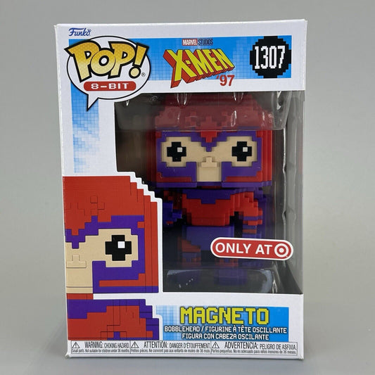 Funko Pop! Marvel 8-Bit X-Men '97 Magneto #1307 Target Exclusive - New