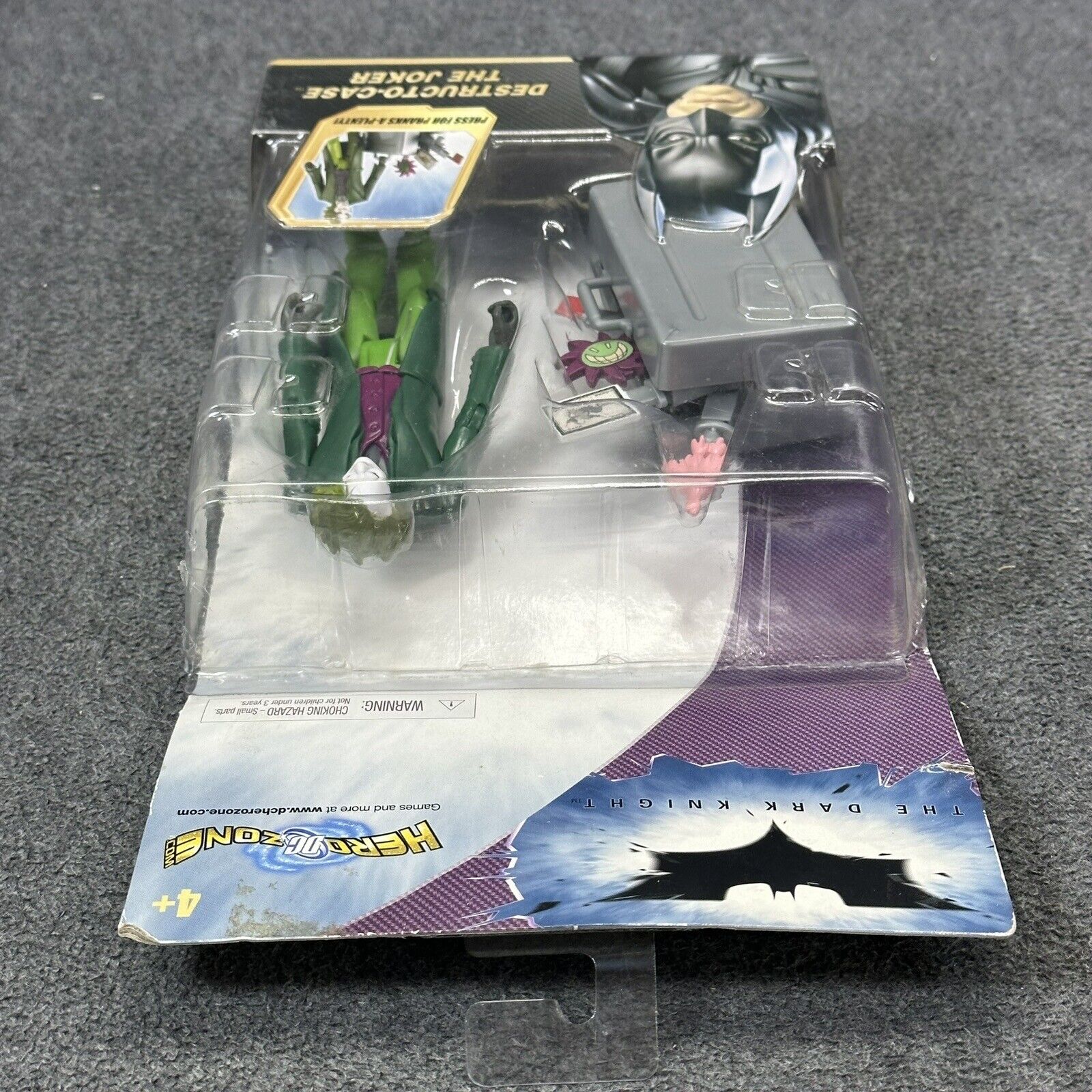 Batman The Dark Knight Destructo Case The Joker 5'' Action Figure - Damaged Box