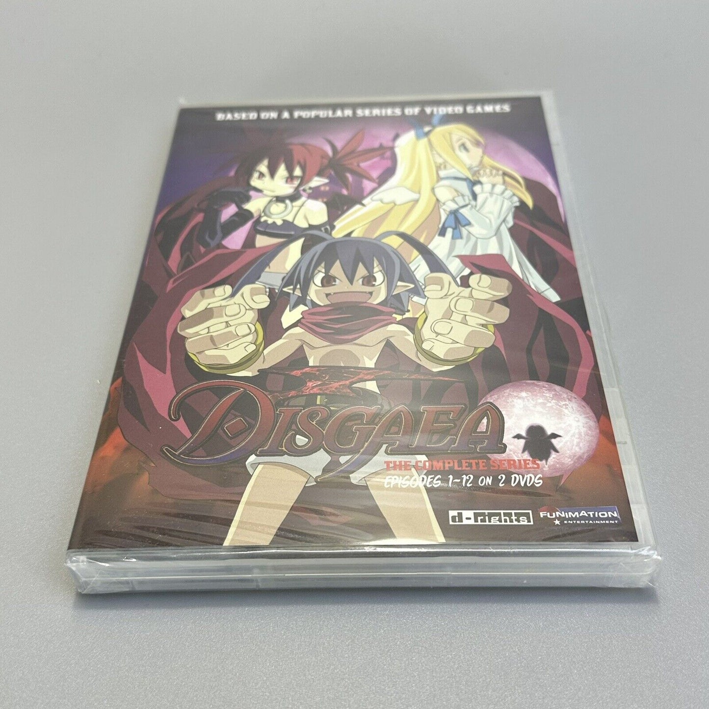 Disgaea: The Complete Series (DVD, 2011, 2-Disc Set) with Slip Cover - Sealed