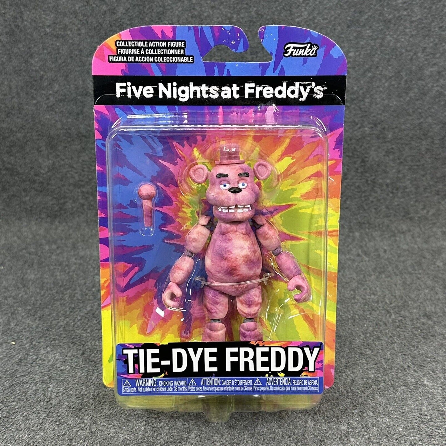 Funko Five Nights at Freddy's Tie-Dye Freddy 5" Action Figure - Brand New