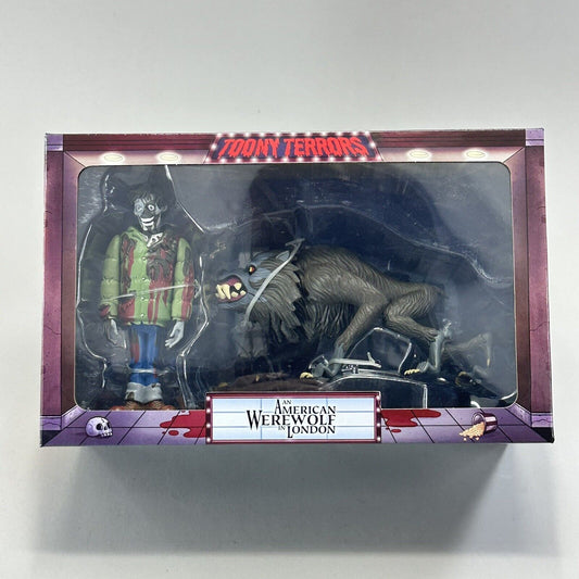 American Werewolf Toony Terrors Jack Goodman Kessler Wolf 5" Figure 2-Pack - New