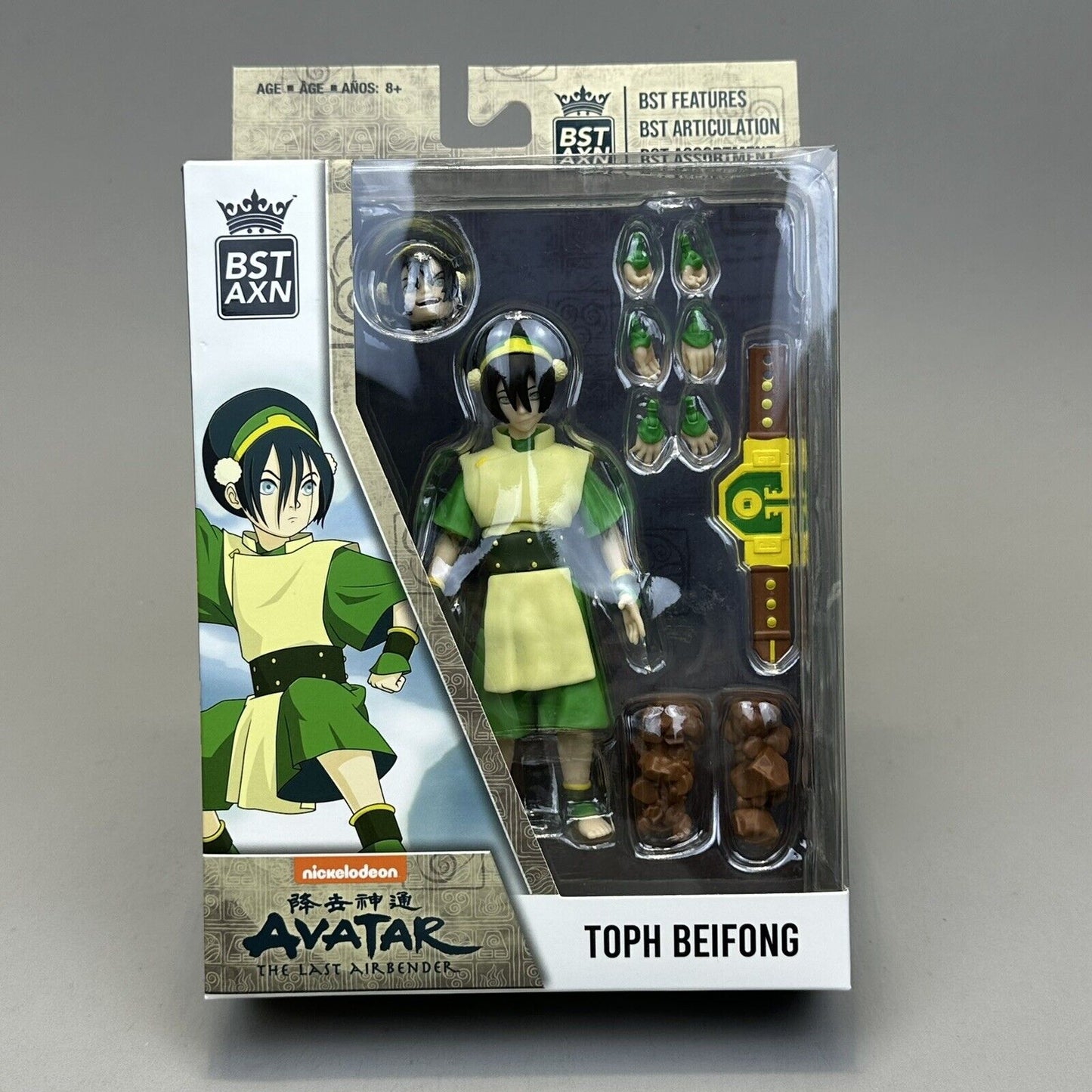 The Loyal Subjects BST AXN Avatar The Last Airbender Toph 5" Action Figure - New