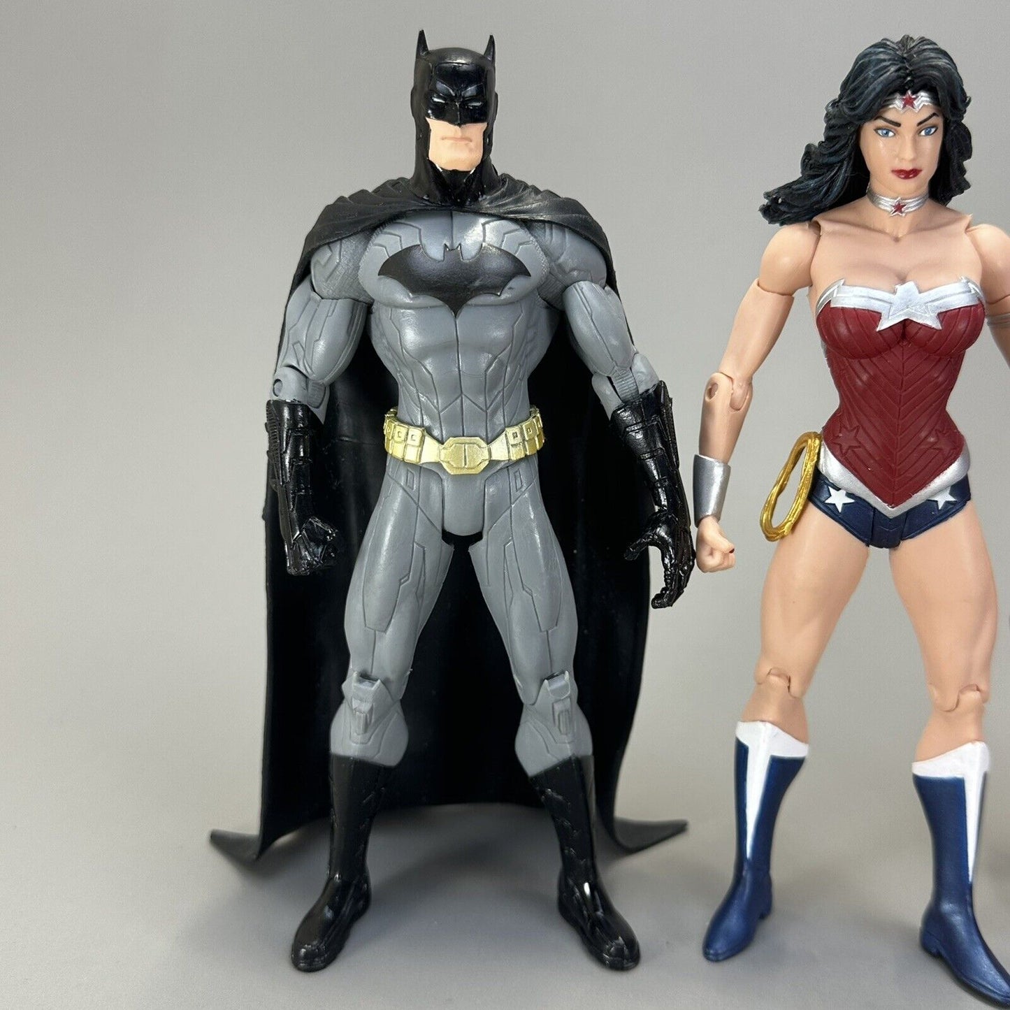 DC Collectibles New 52 Justice League Superman Batman & Wonder Woman 7" Figures