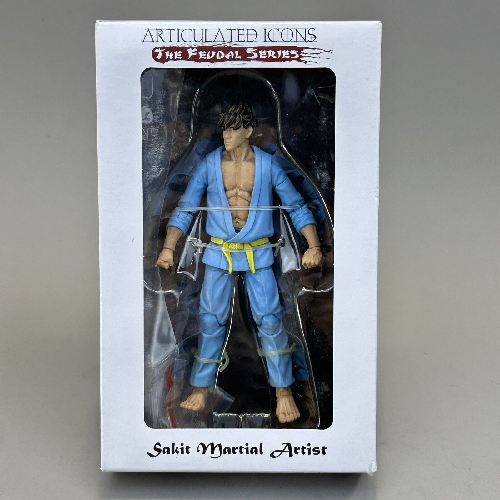 Articulated Icons Blue Sakit Martial Artist The Feudal Series 6" Figure Fwoosh