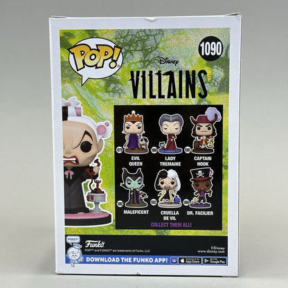 Funko Pop! Disney Villains Cruella De Vil Funko Exclusive #1090 Vinyl Figure New