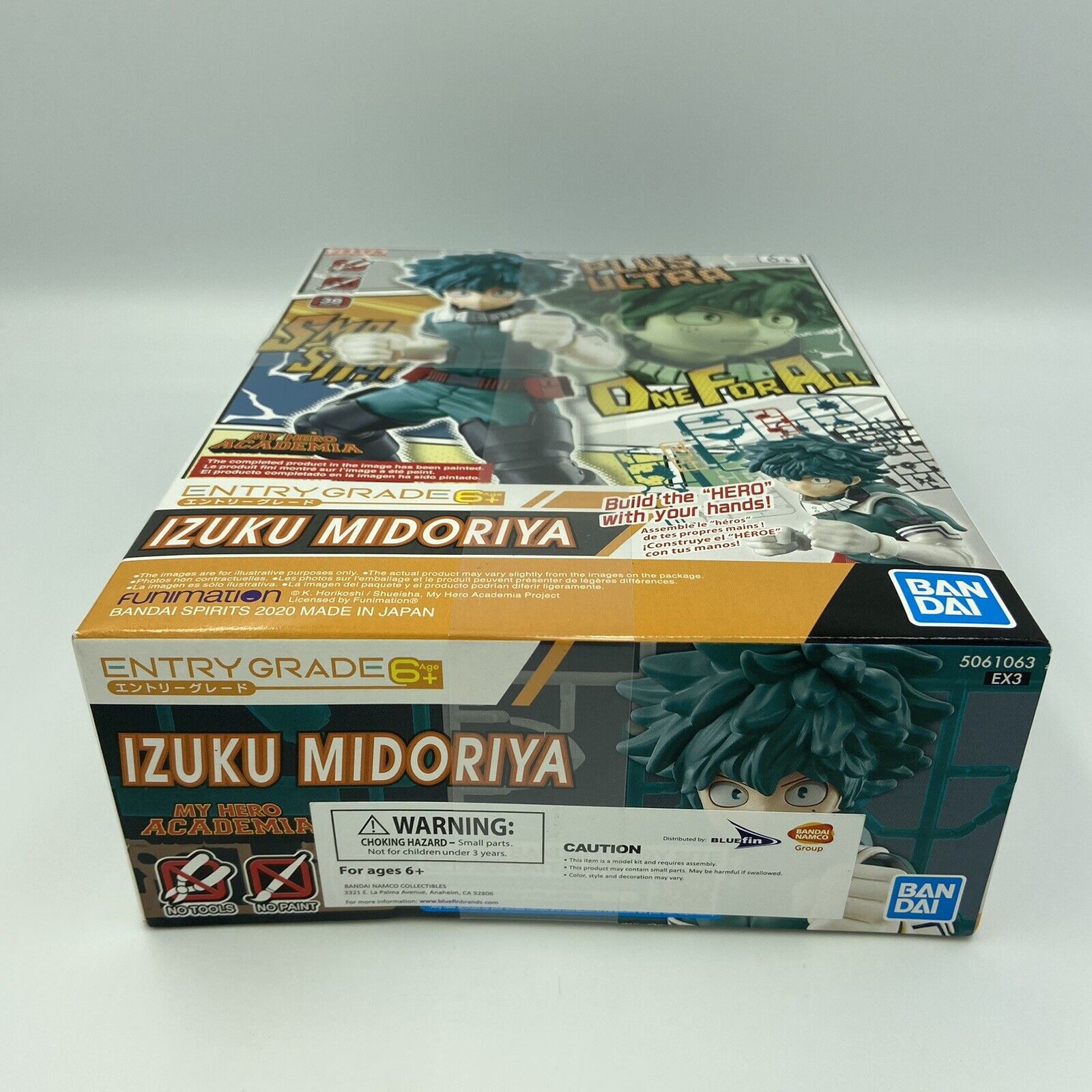 My Hero Academia Izuku Midoriya Model Kit Anime Figure Funimation Bandai - New