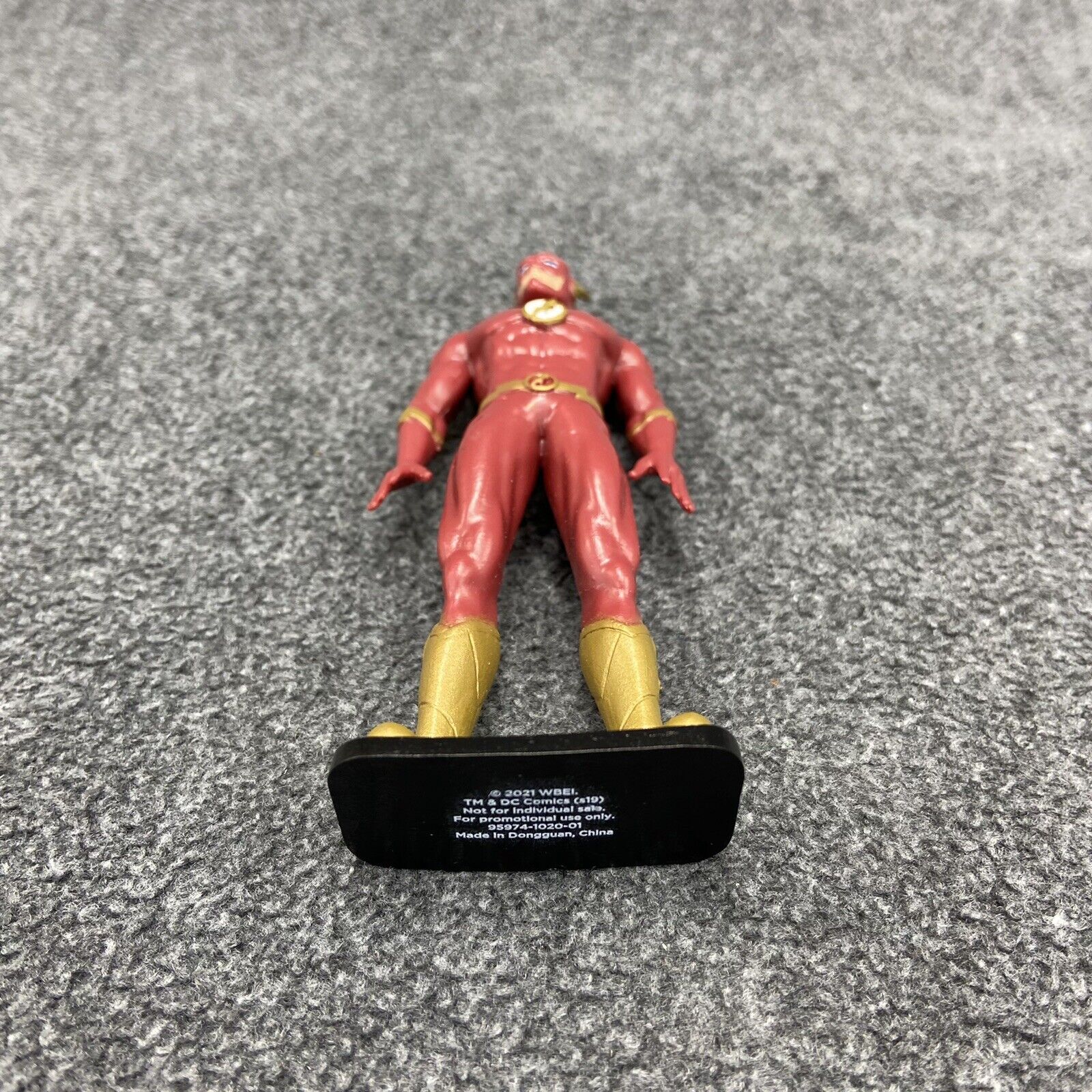 DC Comics Barry Allen The Flash 3.75" Red and Gold Mini Statue - Mini Figure