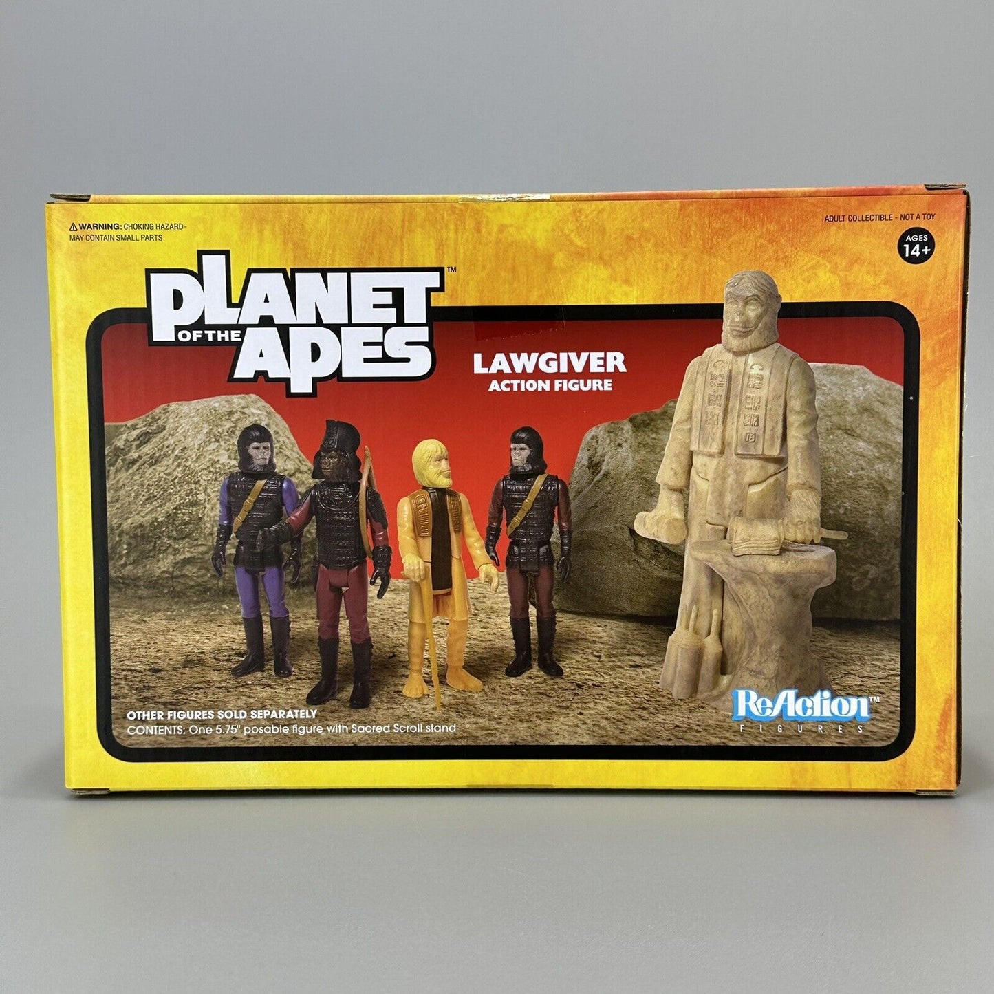 ReAction Planet of the Apes Series 2 Lawgiver 5.5" Statue for 3.75" Figures New