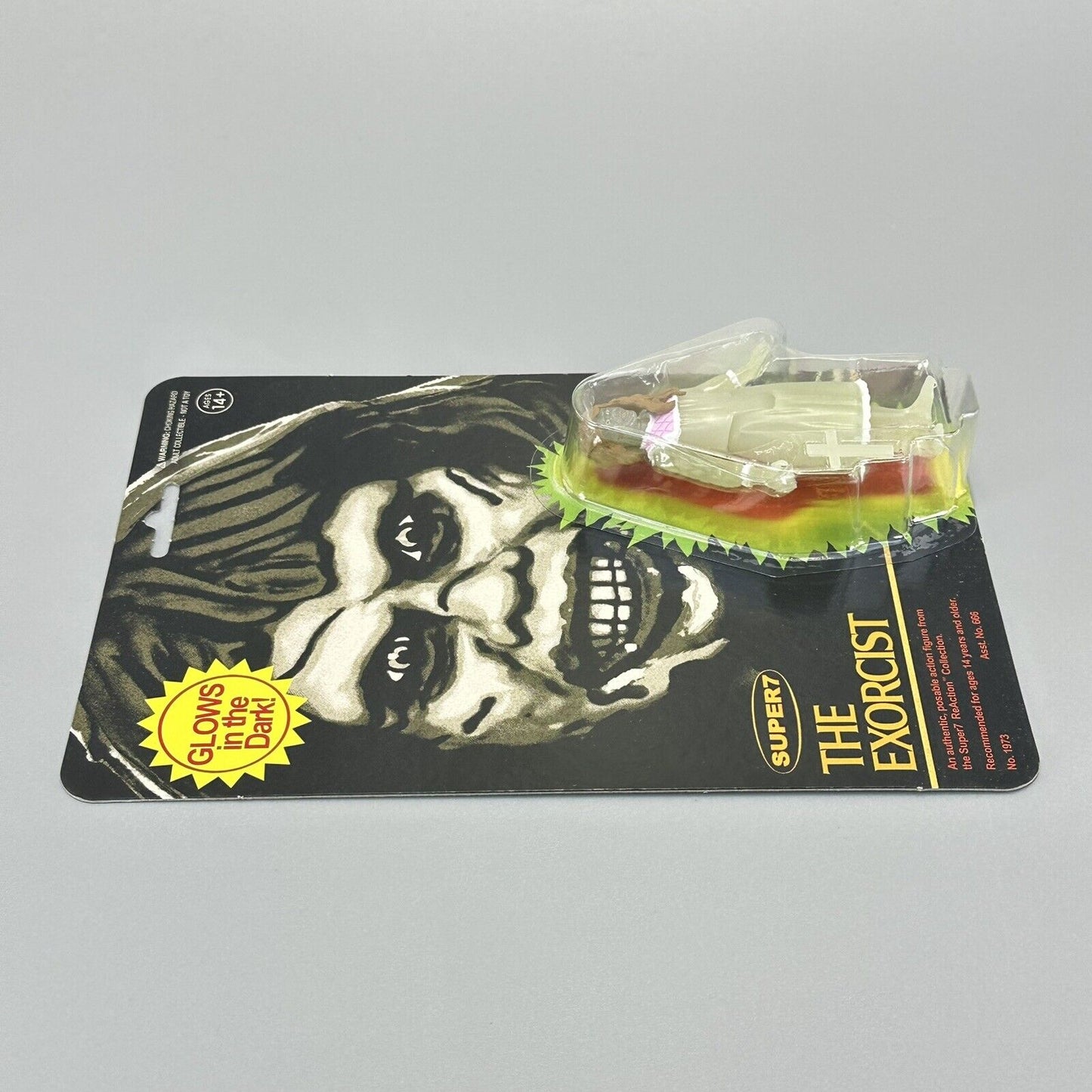 Super7 The Exorcist Regan Monster Glow In the Dark ReAction Figure 3.75" - New