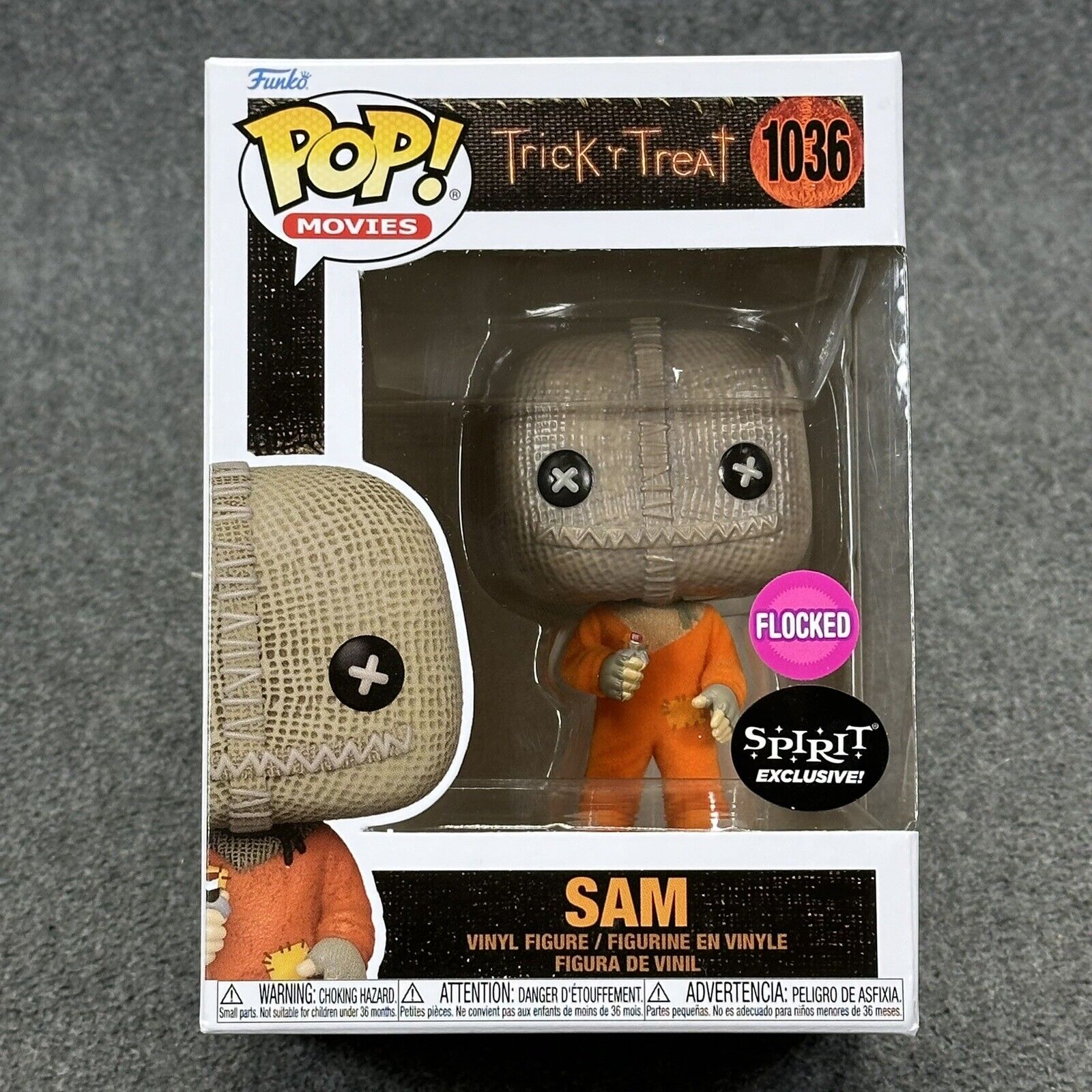 Funko Pop! Trick r Treat Sam (Flocked) Vinyl Figure Spirit Halloween Exclusive