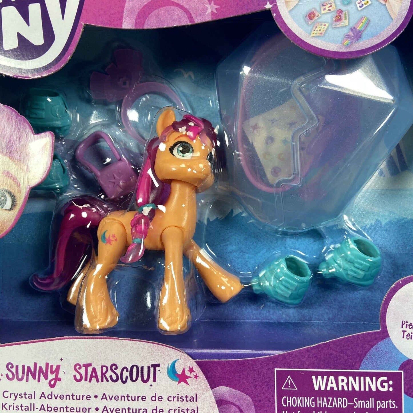 My Little Pony New Generation Alicorn Sunny Starscout Turquoise Rollerblades New