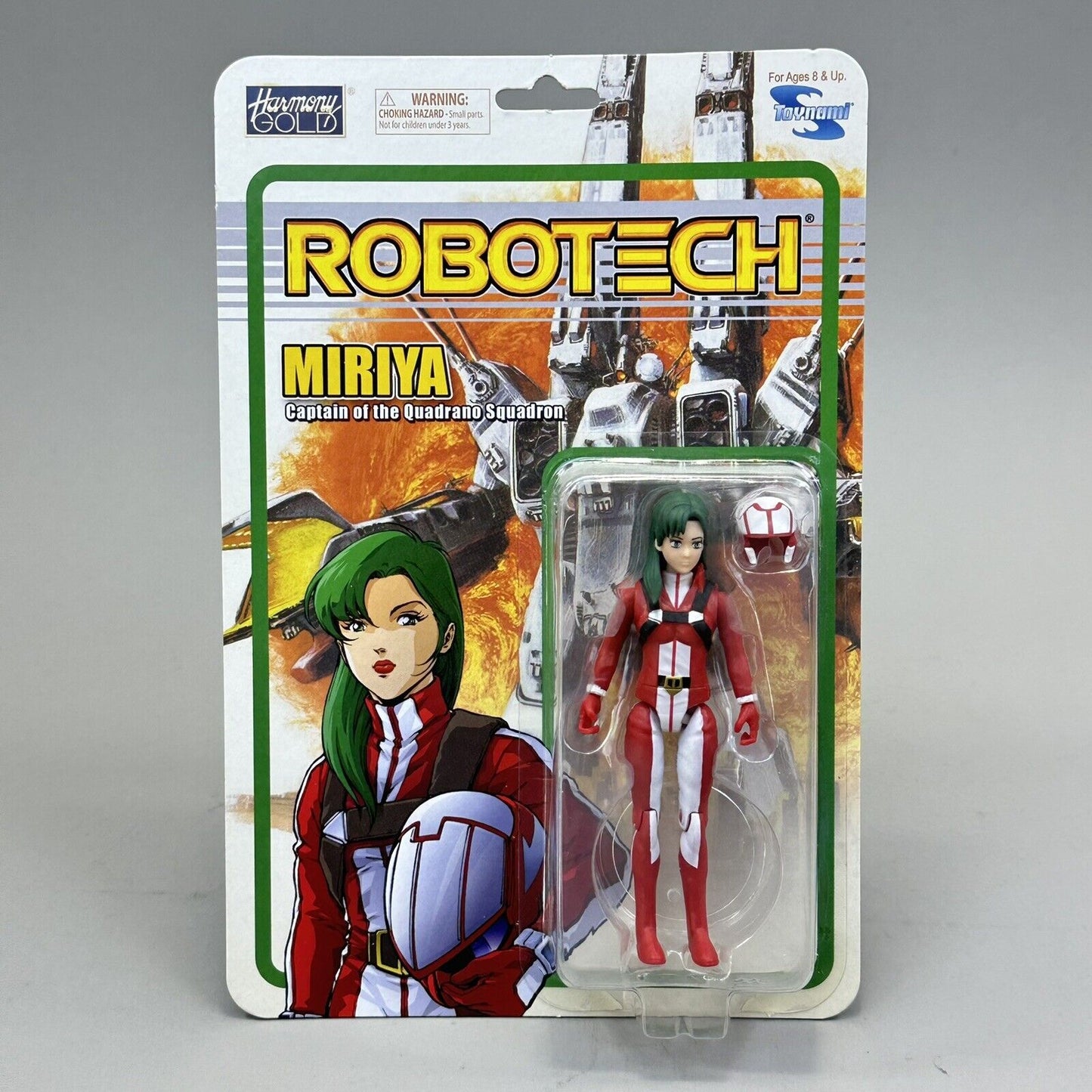 Toynami Robotech Macross Max & Miriya Sterling Figures Carded Harmony Gold New