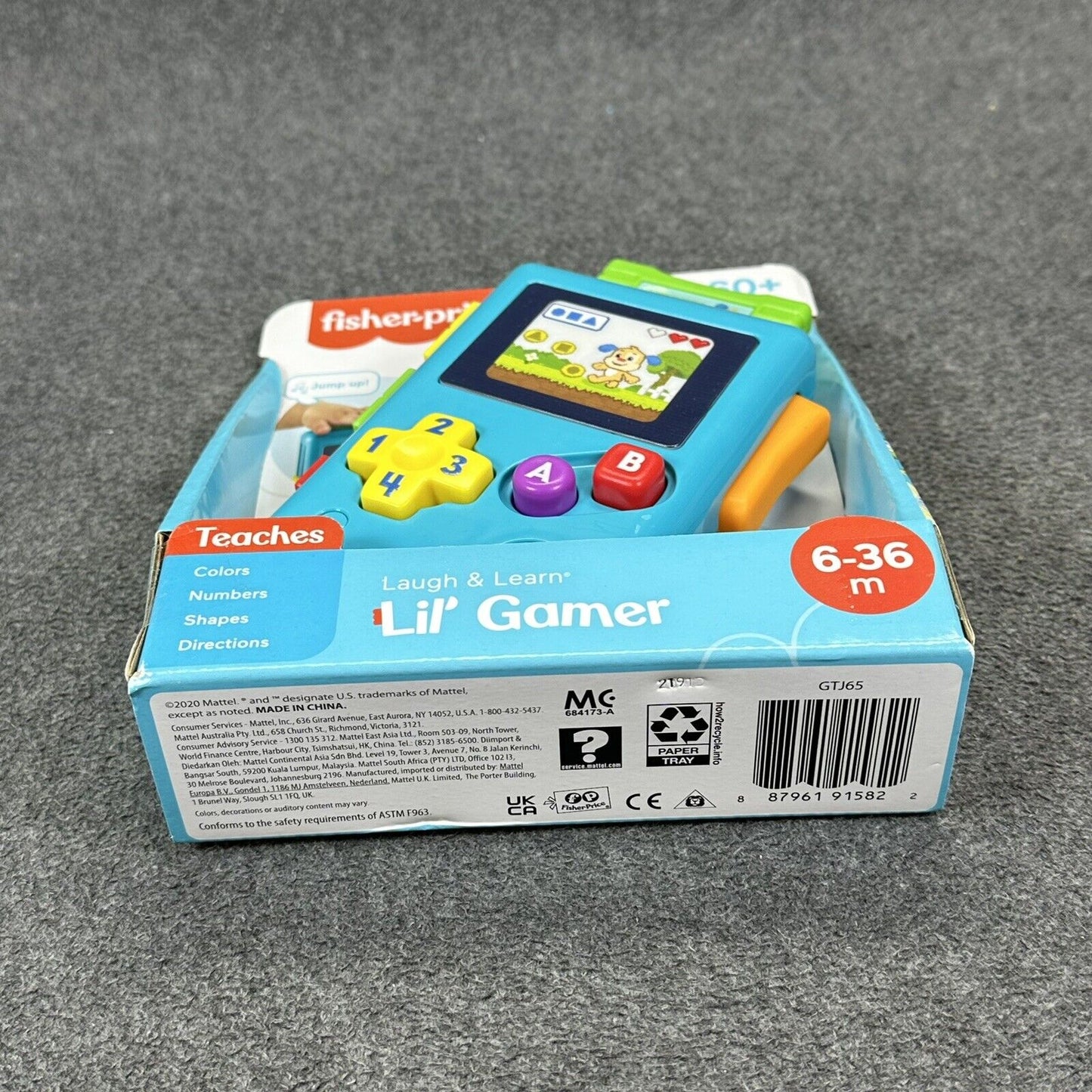 Laugh & Learn Lil’ Gamer Fisher Price Educational Musical Activity Toy - New