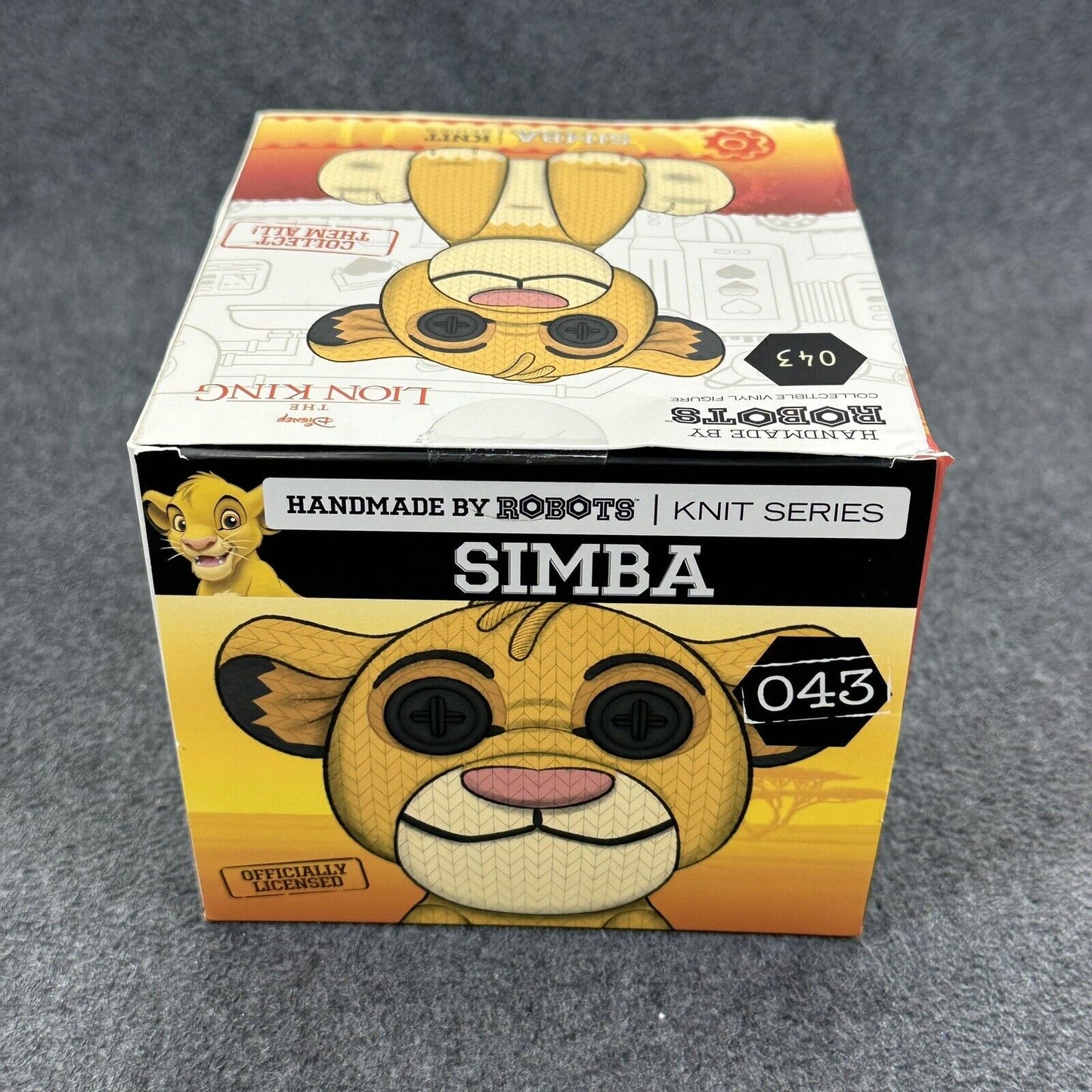 Handmade By Robots The Lion King SIMBA 5" Vinyl Collectible Figure HMBR #43