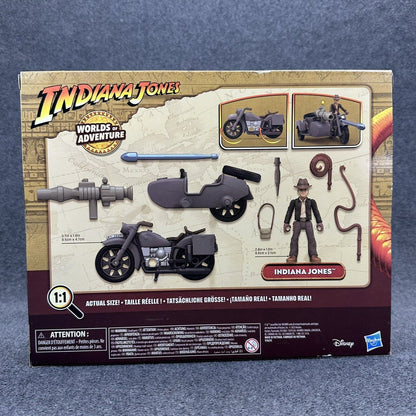 Indiana Jones Worlds Of Adventure Indiana Jones Motorcycle & Horse Sets - New