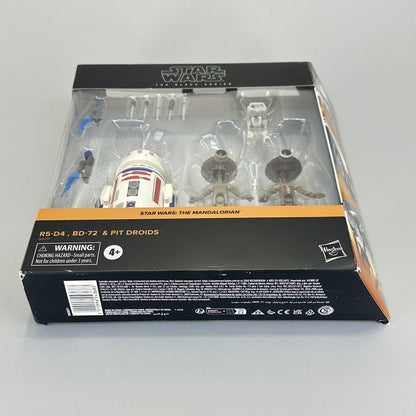 Star Wars The Black Series R5-D4, BD-72 & Pit Droids 6" Action Figure Set 4-Pack