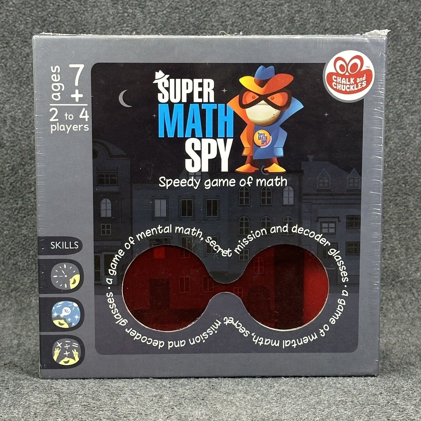 Super Math Spy Ages 7+ Speedy Game of Math Logic & Problem Solving Skill Speed