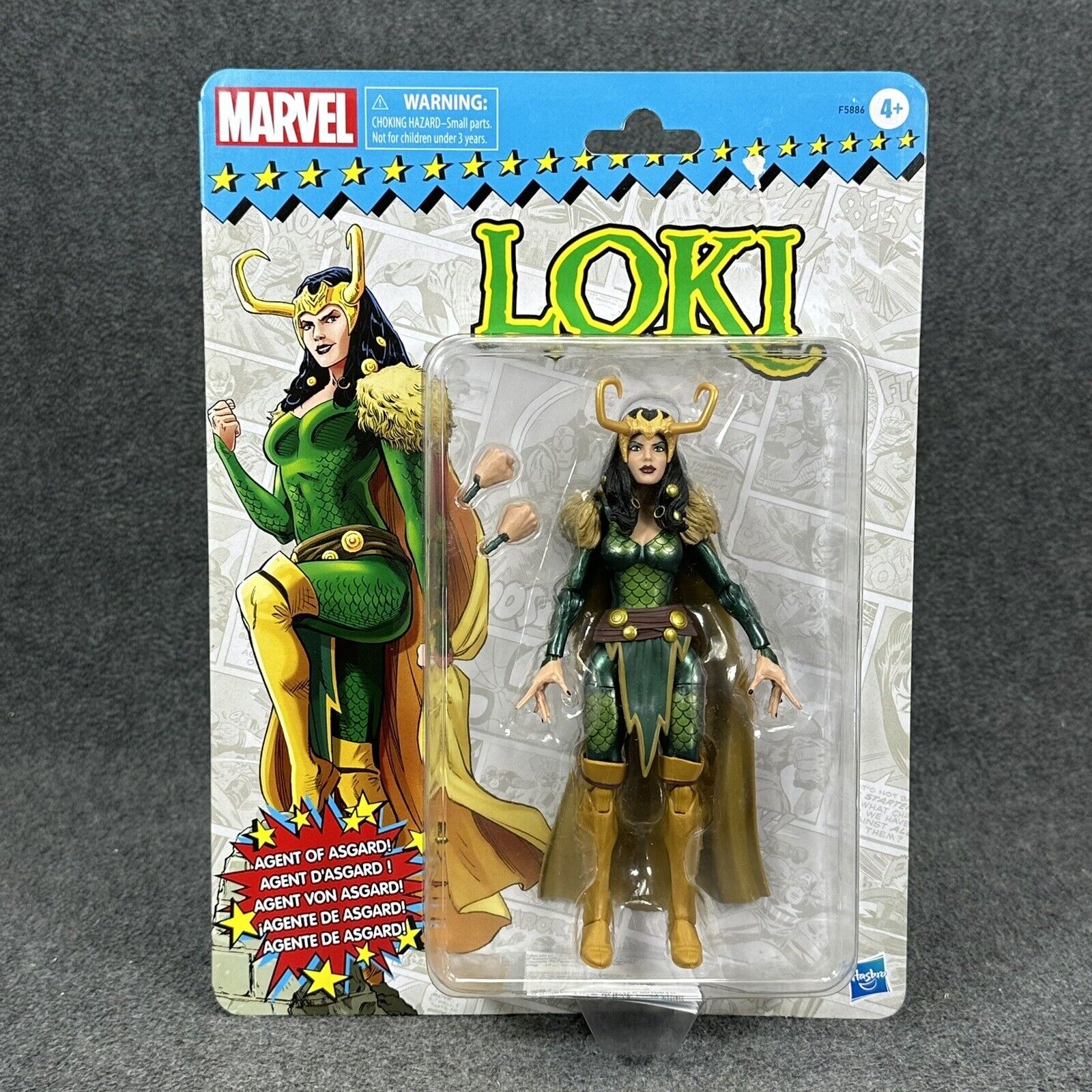 Marvel Legends Retro Series Lady Loki Agent of Asgard 6" Action Figures Sealed