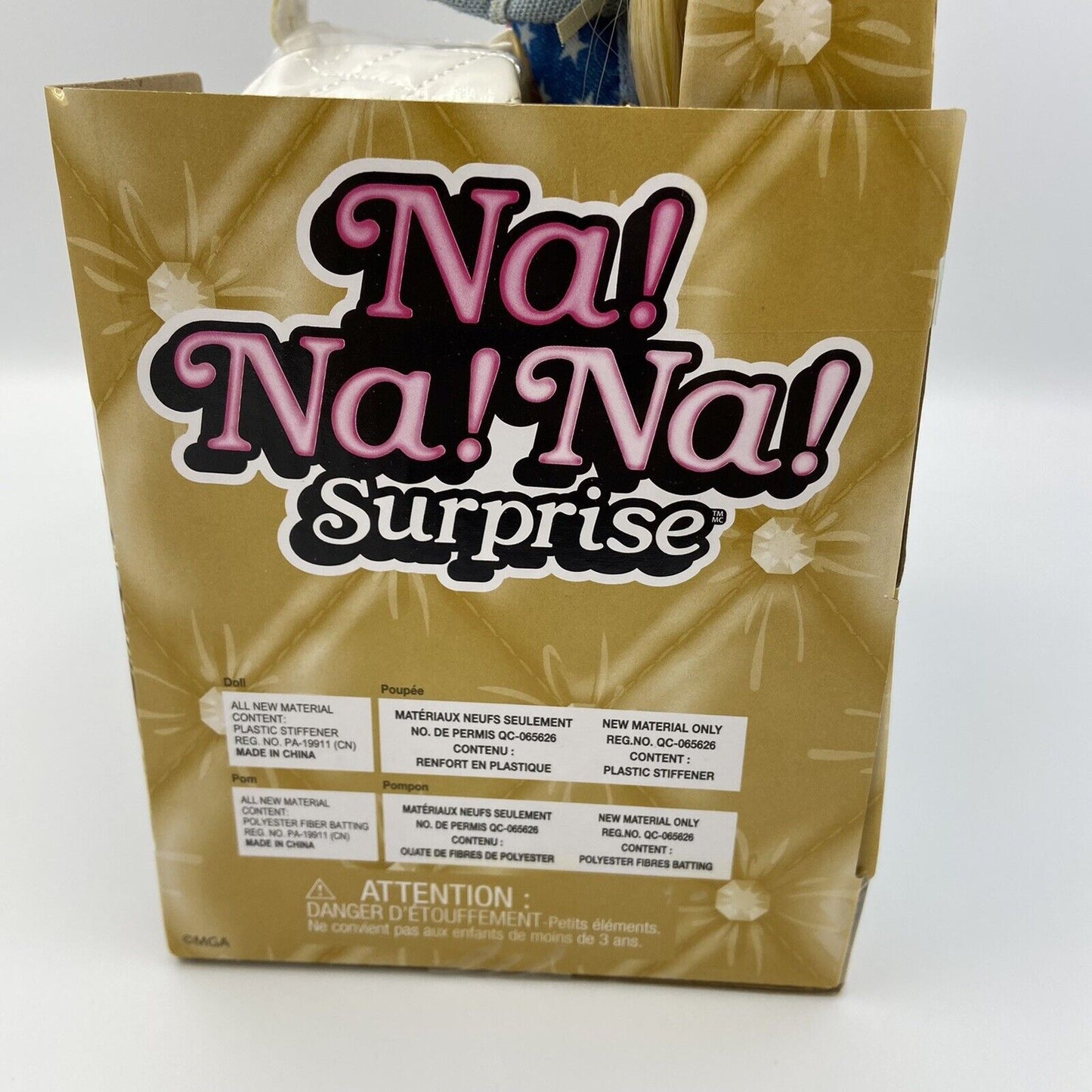 Na! Na! Na! Surprise Glam Series 2 Erika Featherton 7.5" Fashion Doll and Purse