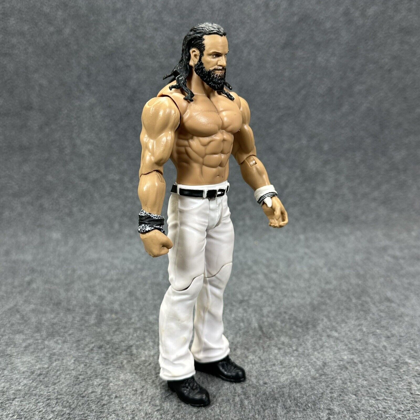 WWE Elias Wrestling 7" Action Figure Basic Series WrestleMania Mattel - Loose