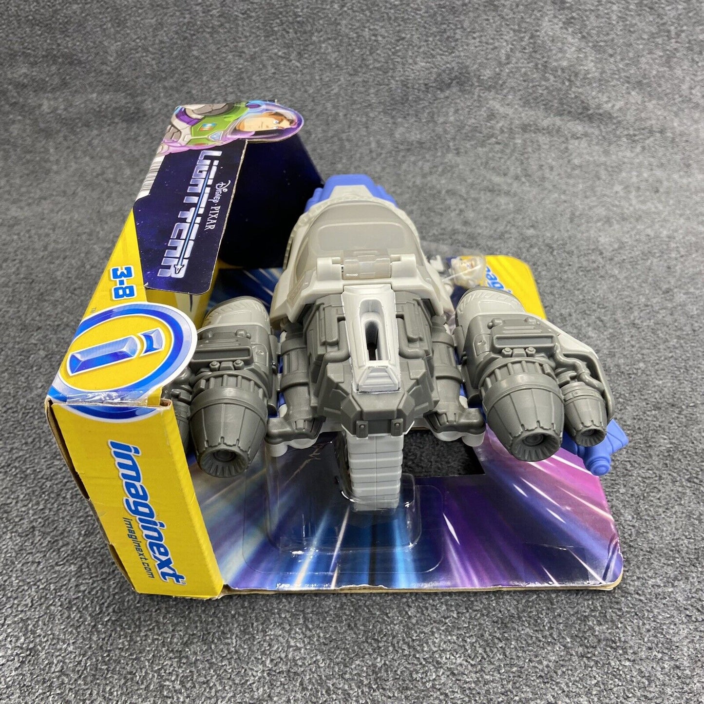 Imaginext Disney Lightyear Hyperspeed Explorer XL-01 Spaceship & Buzz Figure New