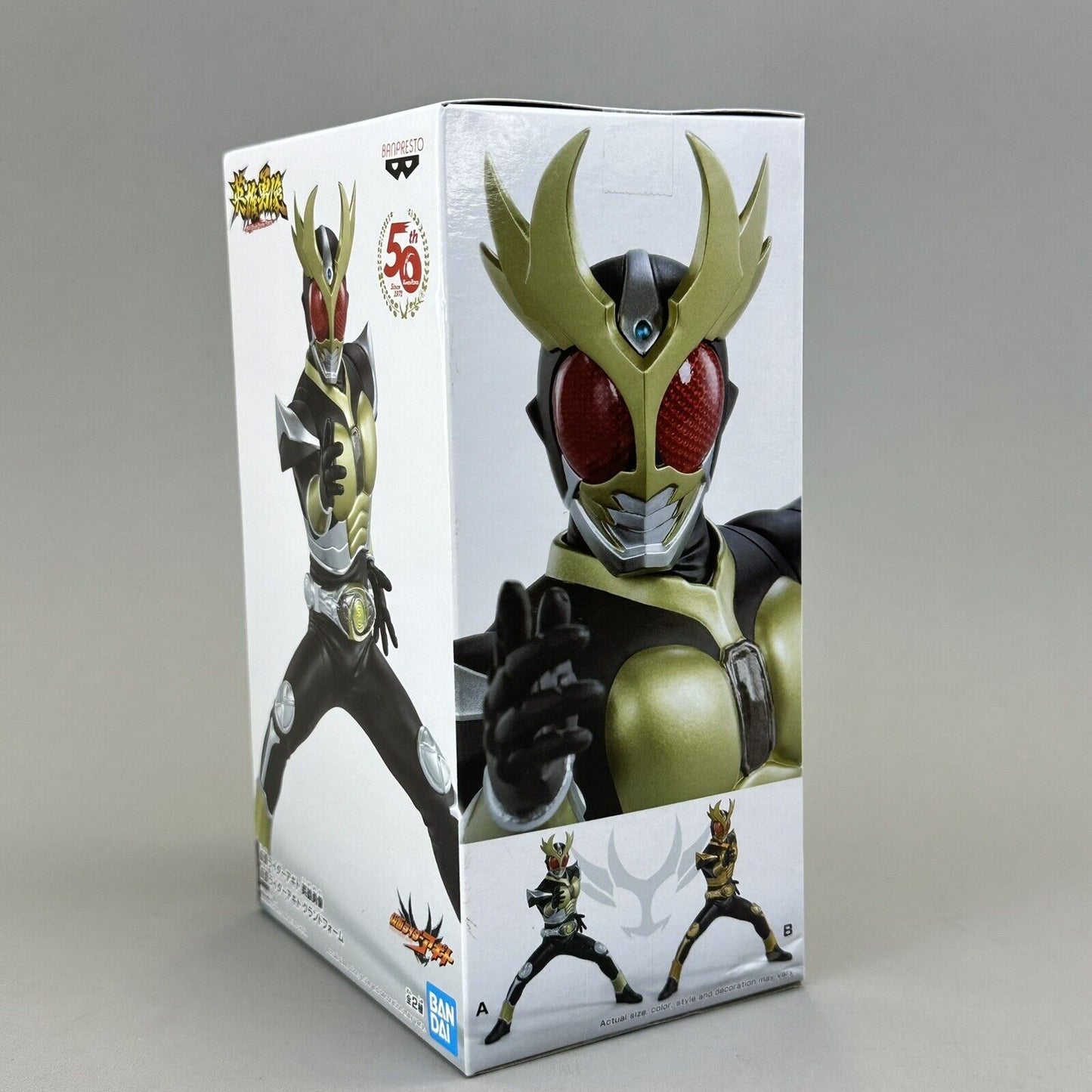 Kamen Rider Agito & Skyrider Hero's Brave Statue Figures Set Banpresto - New