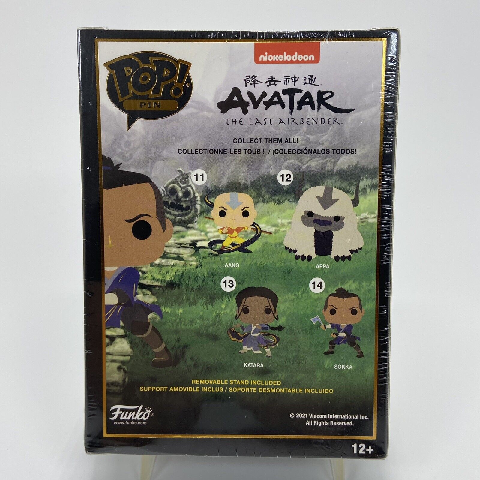 Funko Pop Pin - Avatar: The Last Airbender #14 Sokka 4" Enamel Pin - Brand New