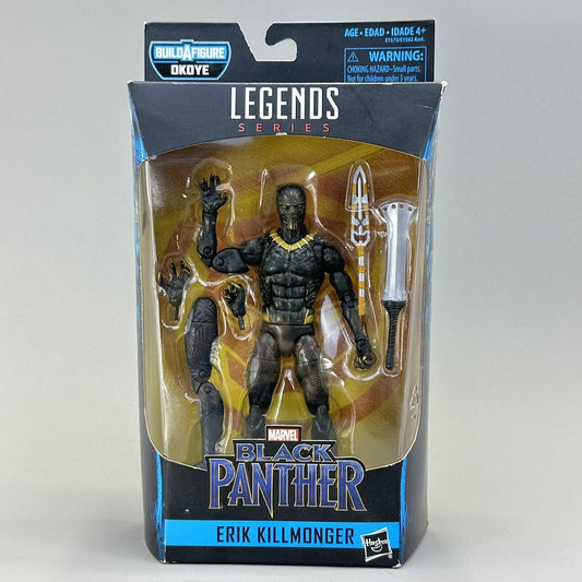 Marvel Legends Black Panther ERIK KILLMONGER Okoye BAF Wave New Sealed