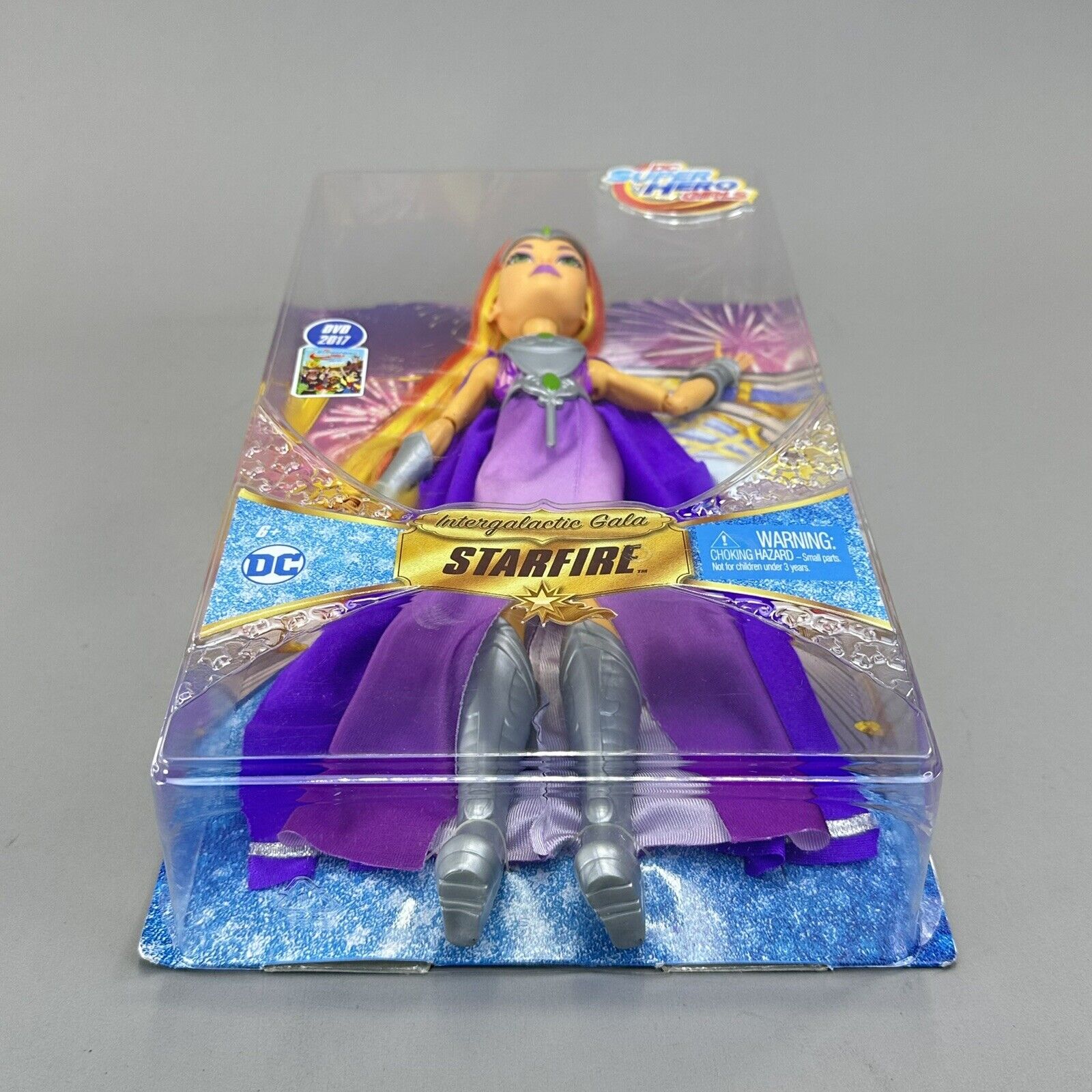 DC Super Hero Girls Starfire Intergalactic Gala 12" Doll Mattel 2016 - Brand New