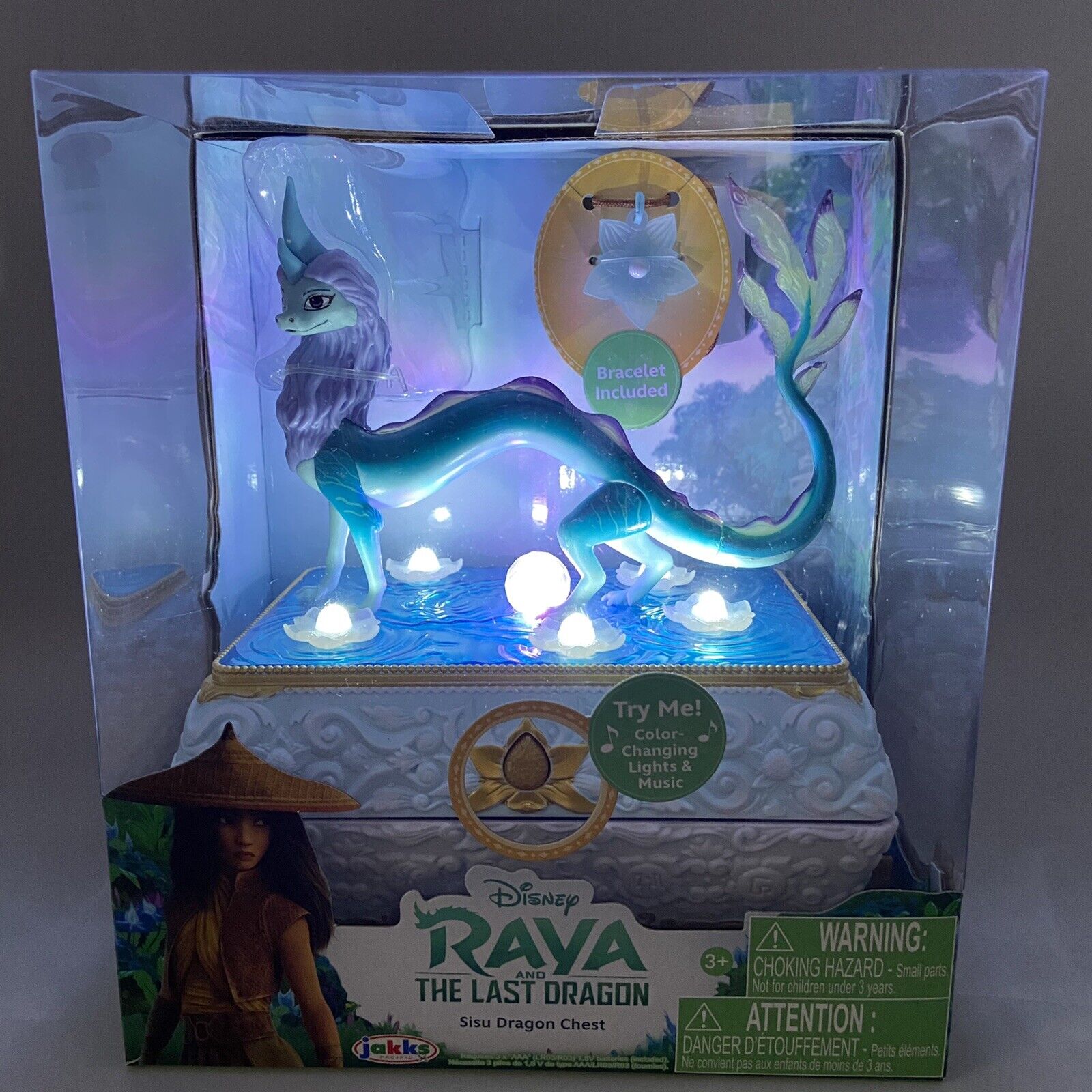 Disney's Raya and The Last Dragon Sisu Dragon Chest Jewelry Box - Brand New