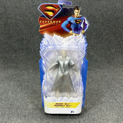 Superman Returns Hologram JOR-EL 5.5" Action Figure Mattel 2006 - Sealed