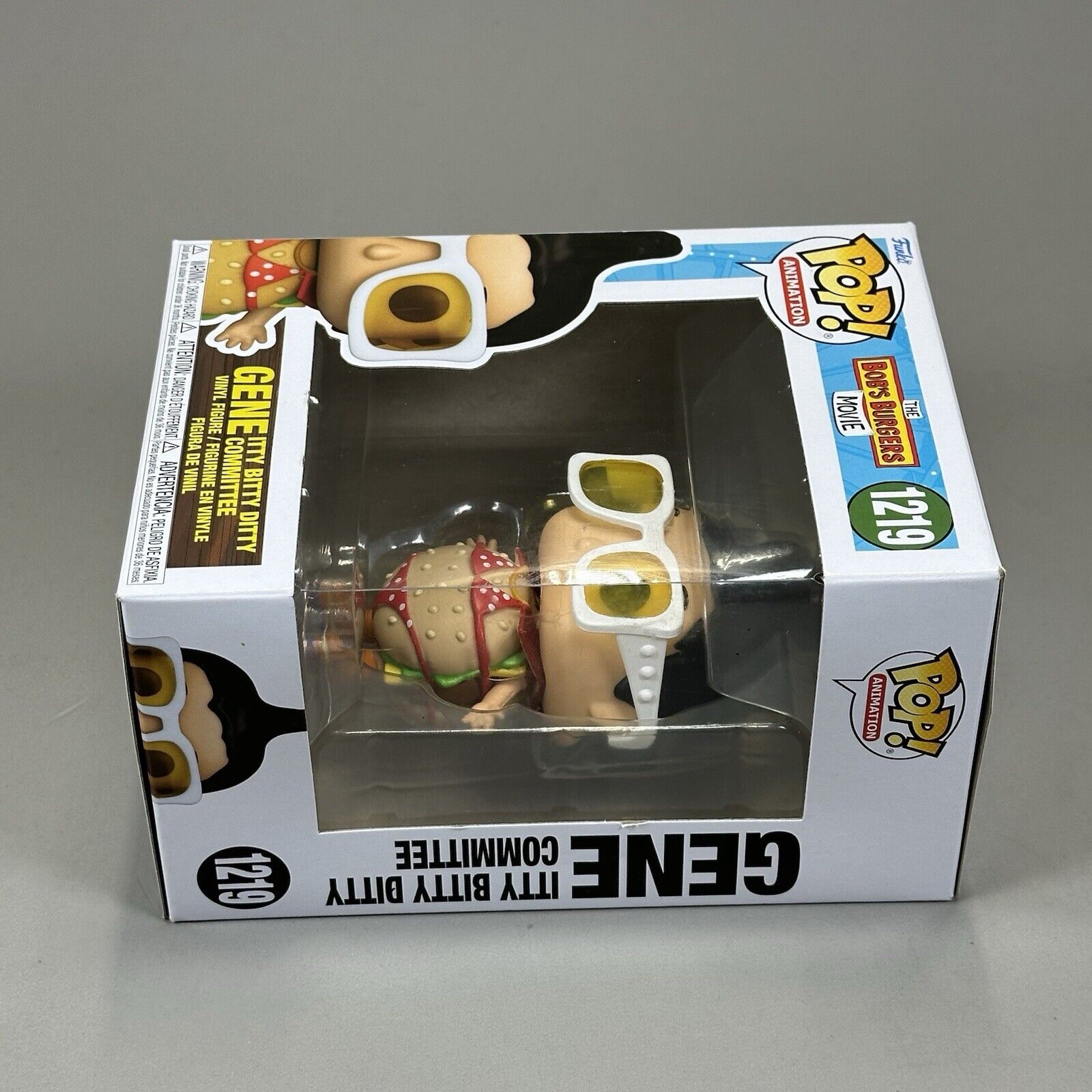 Funko Pop! Bob's Burger Movie Gene Itty Bitty Ditty Committee #1219