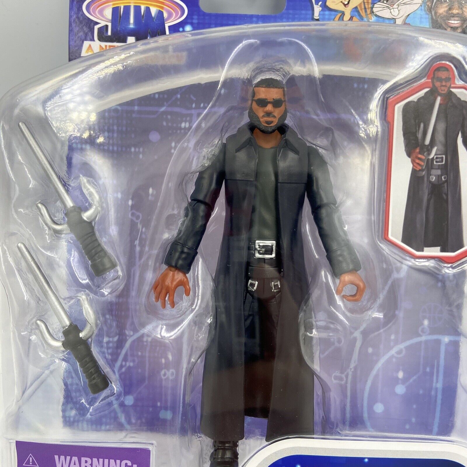  Space Jam: A New Legacy LeBron James Cyber Hero with Matrix Trench Coat  - New