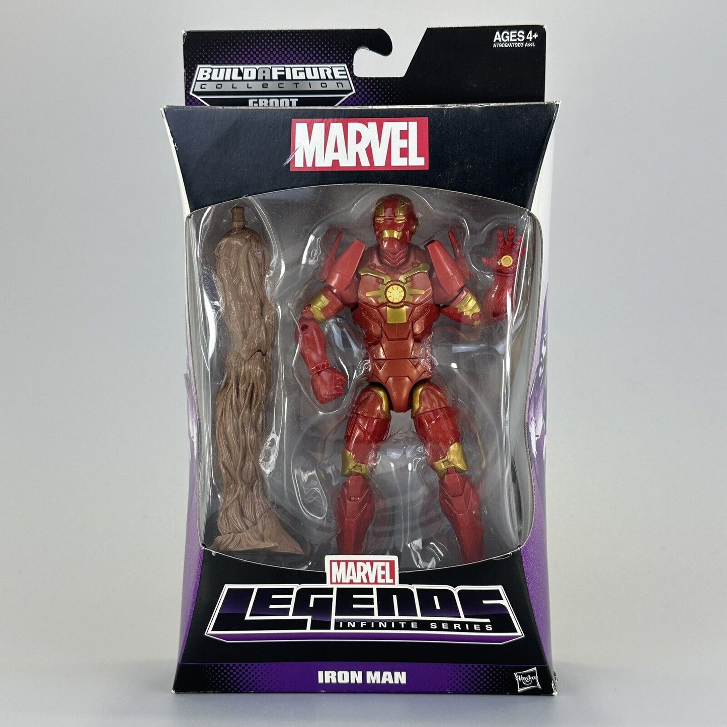 Marvel Legends Guardians of the Galaxy Iron Man 6" Action Figure Groot BAF Wave