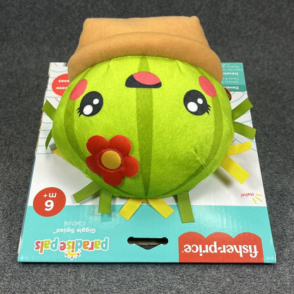 Fisher Price Cactus Paradise Pals Giggle Squad Plush with Sounds Development Toy