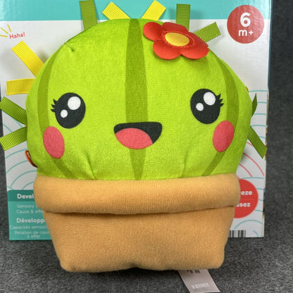 Fisher Price Cactus Paradise Pals Giggle Squad Plush with Sounds Development Toy