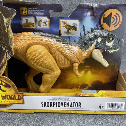 Jurassic World Dominion Roar Strikers Skorpiovenator Action Figure - Mattel HDX3