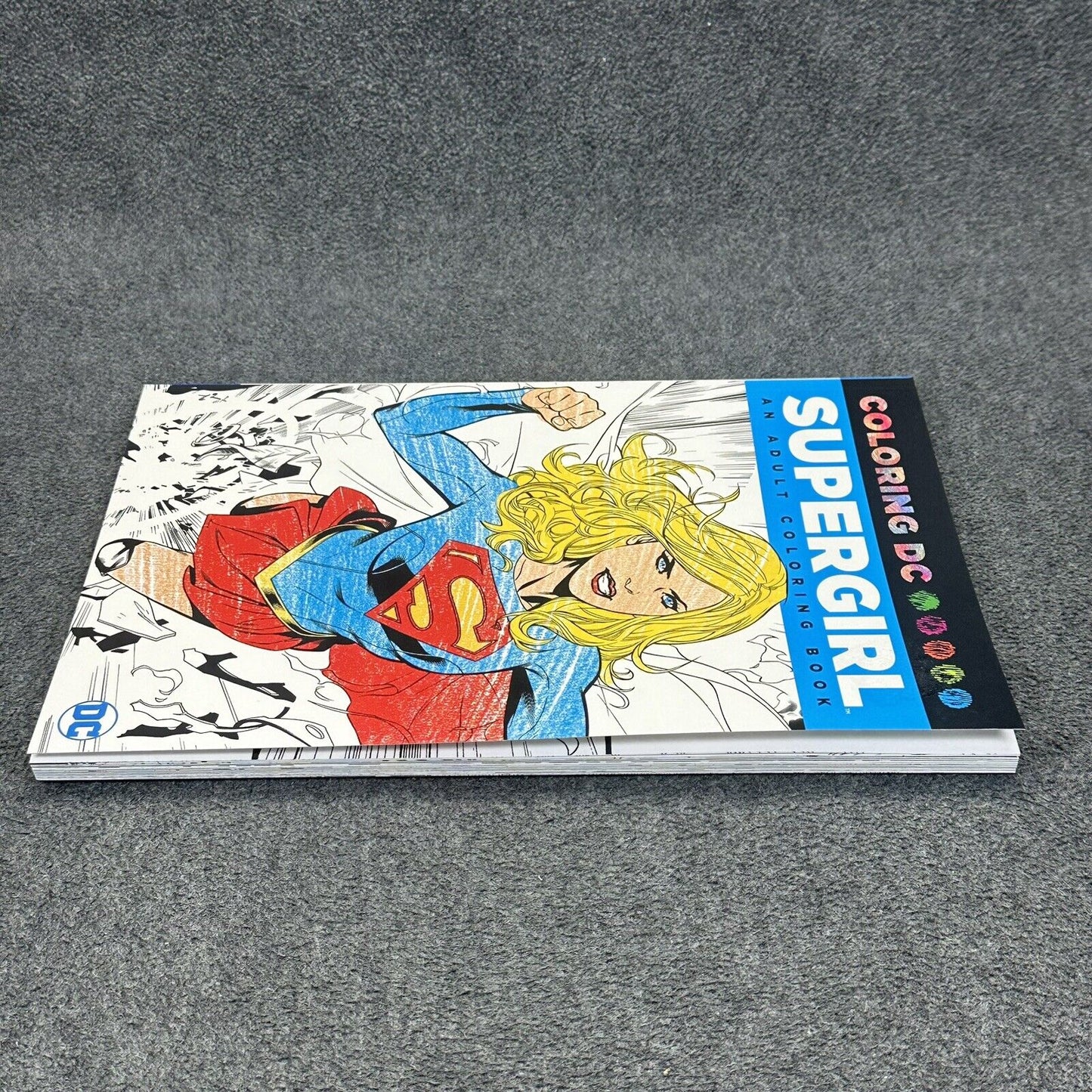 DC Comics Supergirl: An Adult Coloring Book - Coloring DC - Brand New