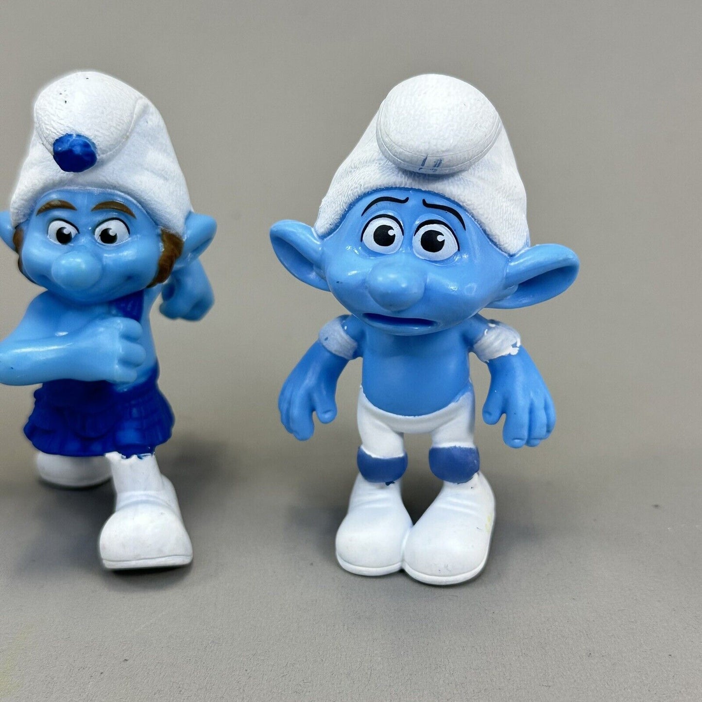 Lot of 3 McDonalds Happy Meal Chef, Panicky & Gutsy 3" Vinyl Figures - 2011