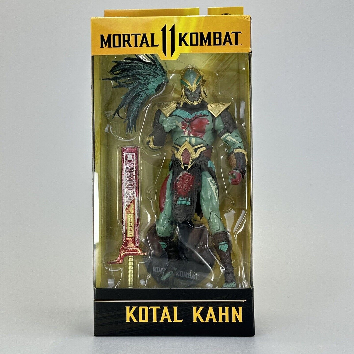 McFarlane Toys Mortal Kombat 11 Kotal Kahn (Bloody) 7" Action Figure - New