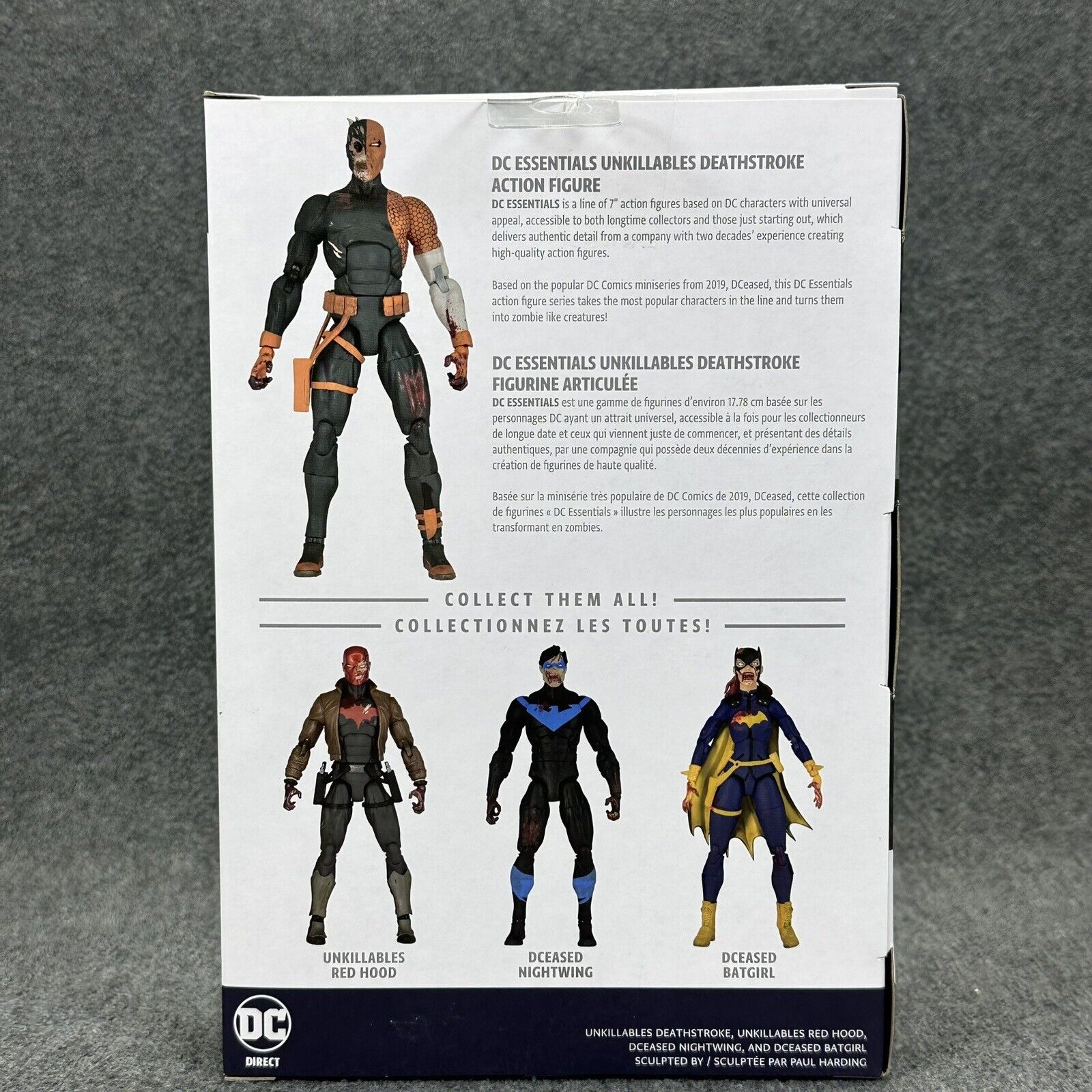 DC Direct DCeased Supergirl Harley Quinn Batgirl Deathstroke Nightwing Lot of 5