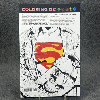 DC Comics Supergirl: An Adult Coloring Book - Coloring DC - Brand New