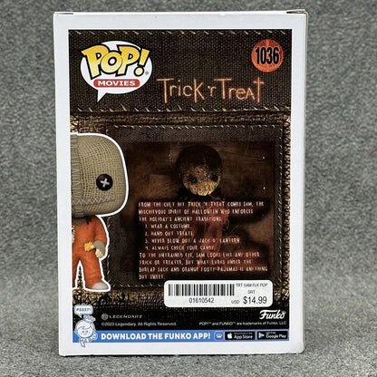 Funko Pop! Trick r Treat Sam (Flocked) Vinyl Figure Spirit Halloween Exclusive