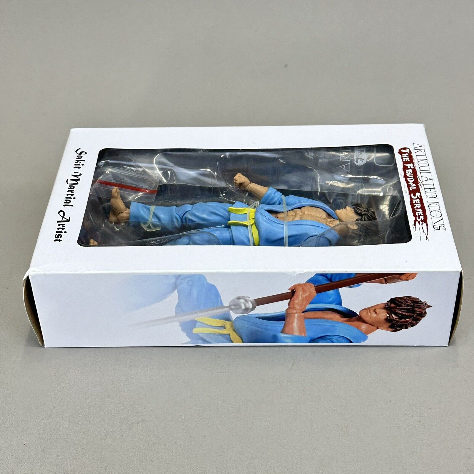 Articulated Icons Blue Sakit Martial Artist The Feudal Series 6" Figure Fwoosh