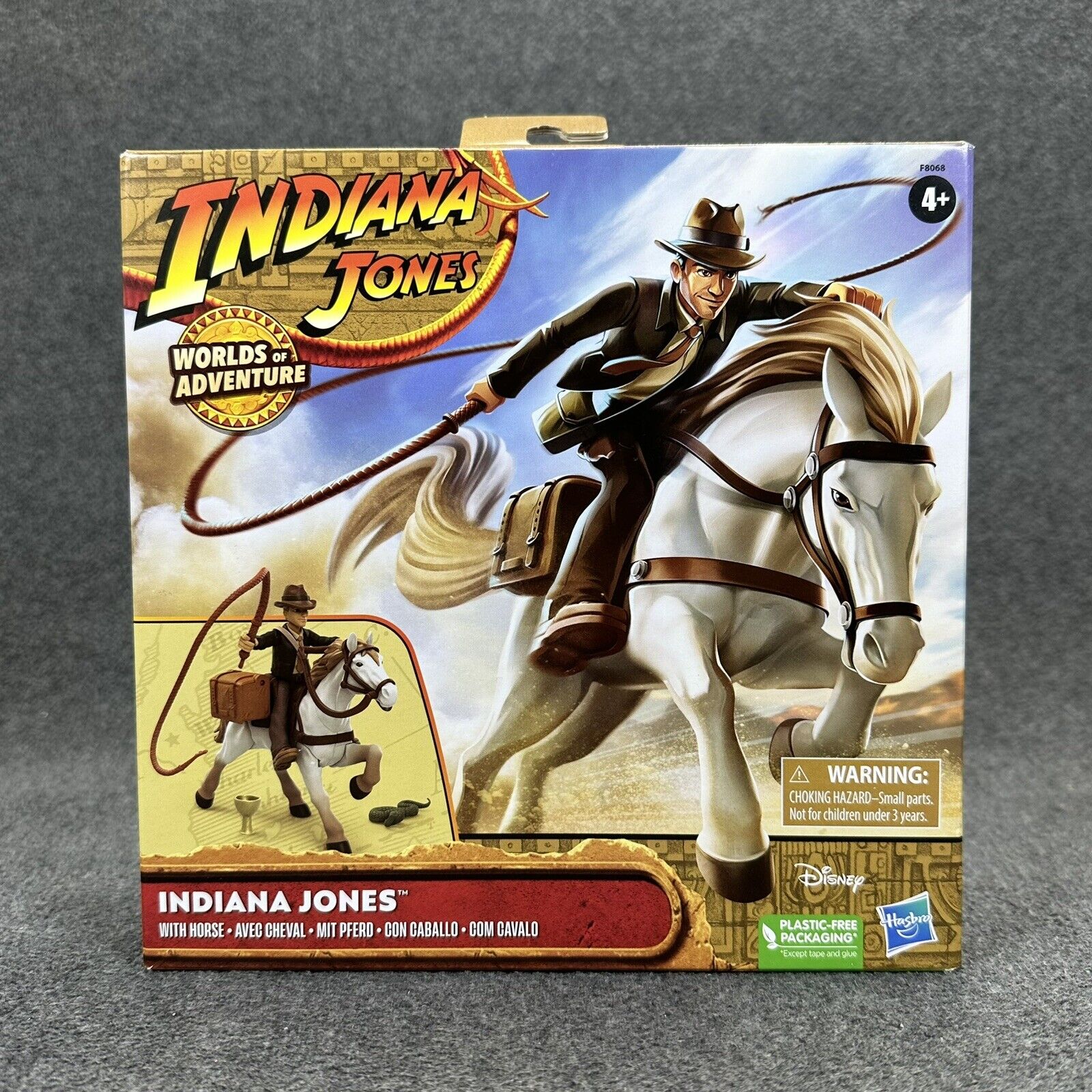 Indiana Jones Worlds Of Adventure Indiana Jones Motorcycle & Horse Sets - New