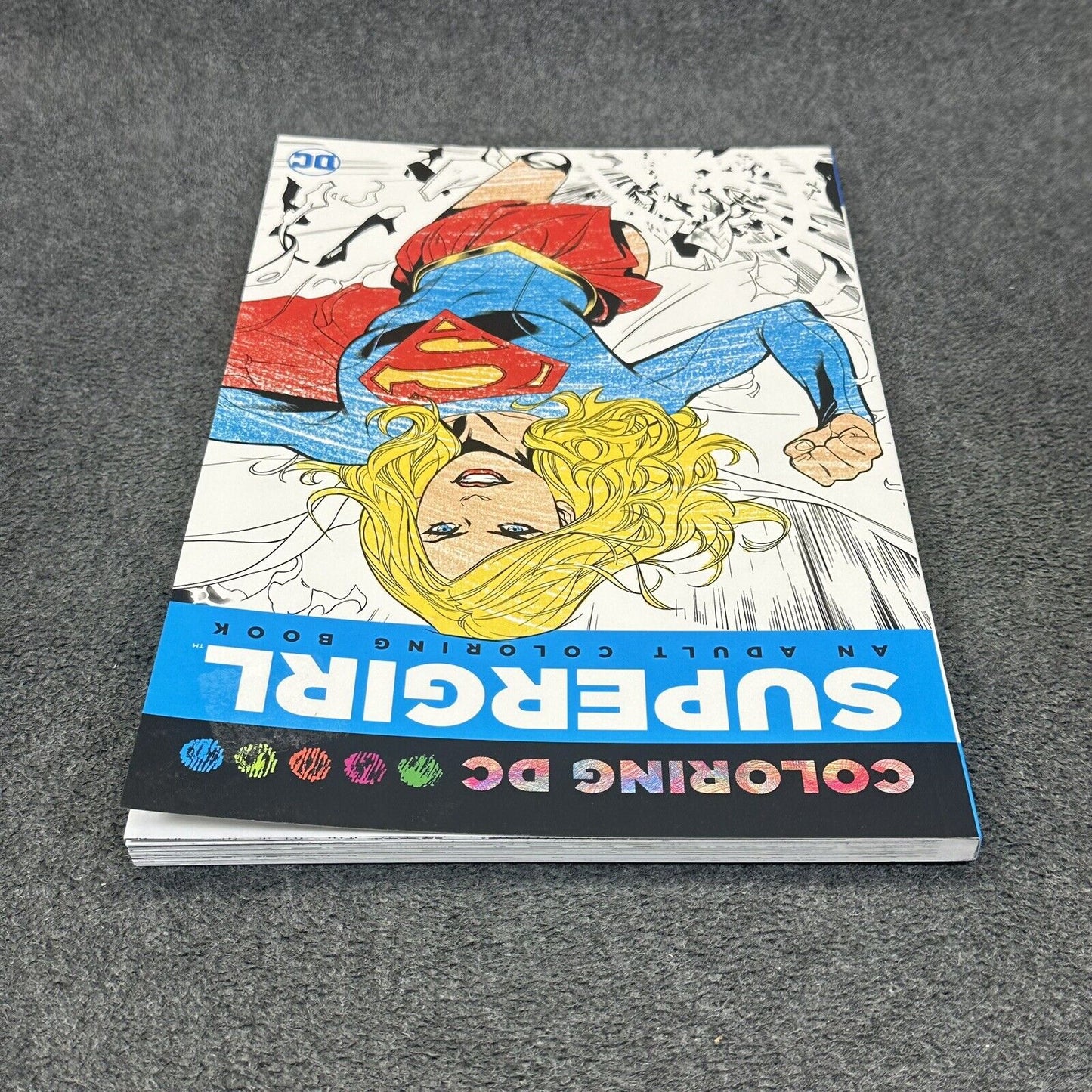 DC Comics Supergirl: An Adult Coloring Book - Coloring DC - Brand New