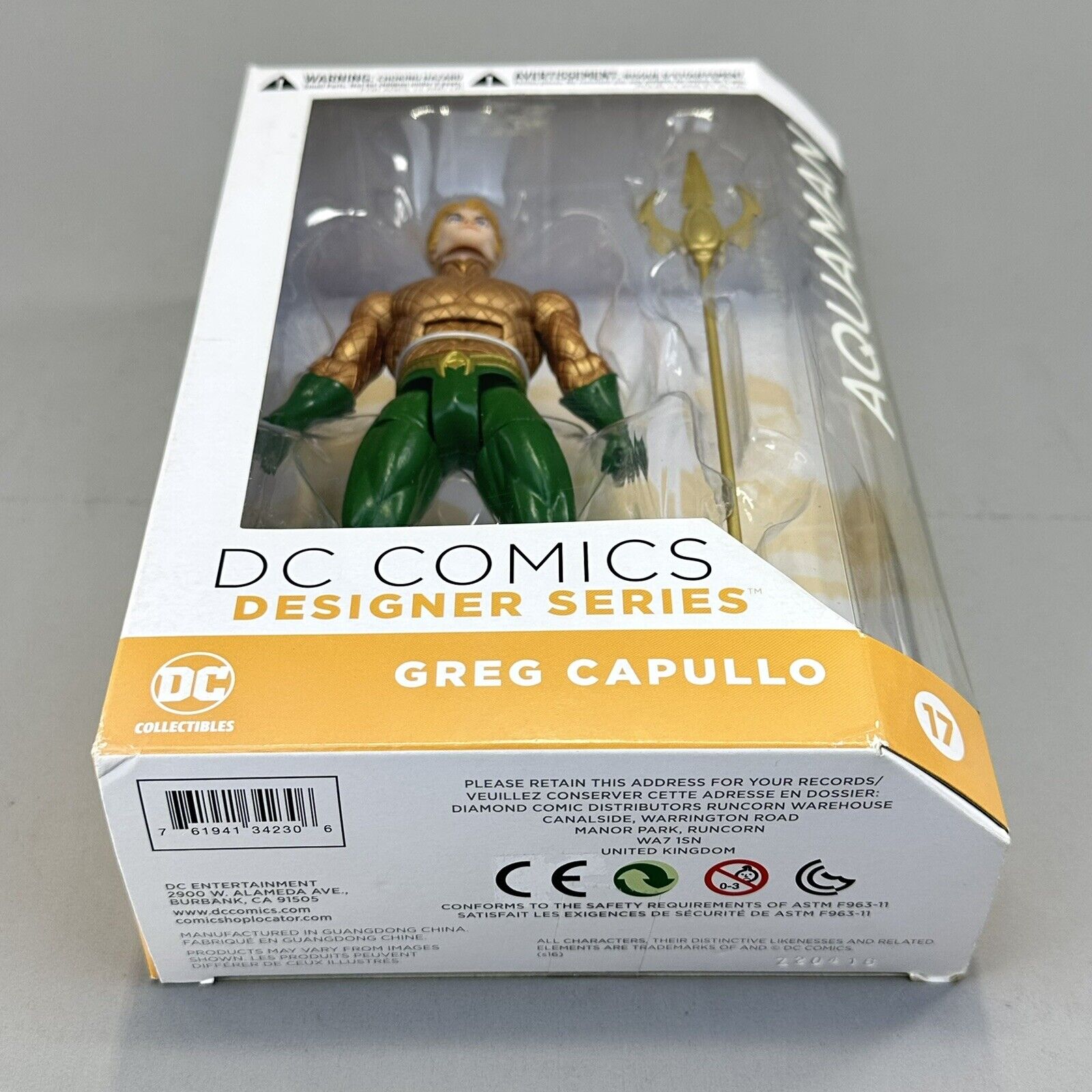 DC Designer Series Greg Capullo Aquaman 6.75" Action Figure - Sealed MIB