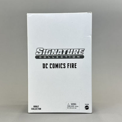 Matty Collector DC Comics Fire Signature Collection 6" Action Figure - New